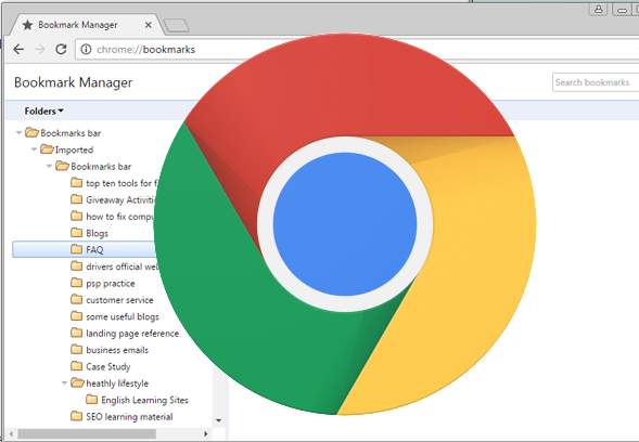 export google chrome bookmarks