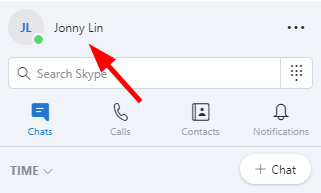 how to change skype sign in name