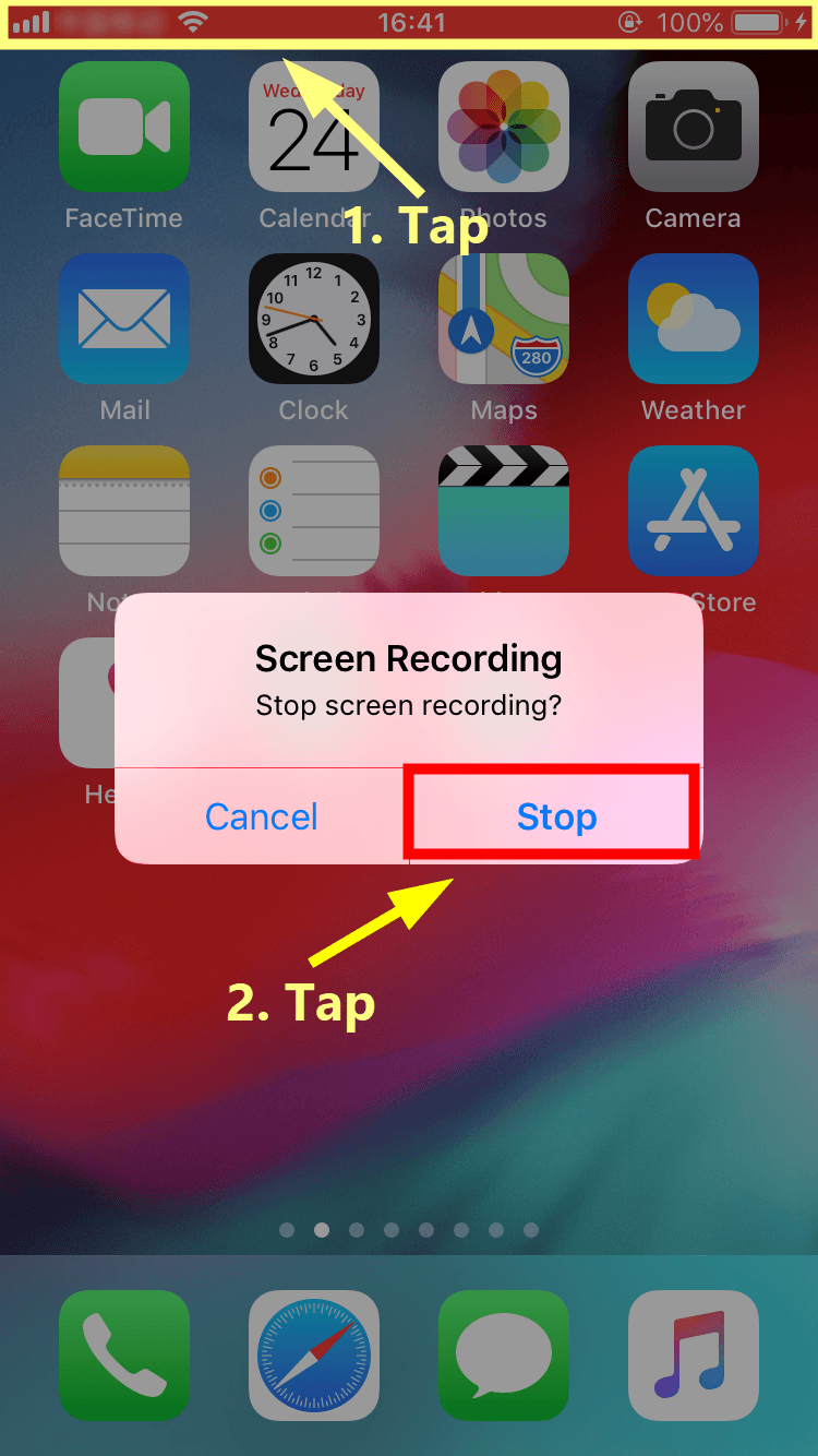 how to add screen record on iphone