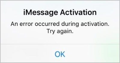 [Fixed] iMessage An error occurred during activation