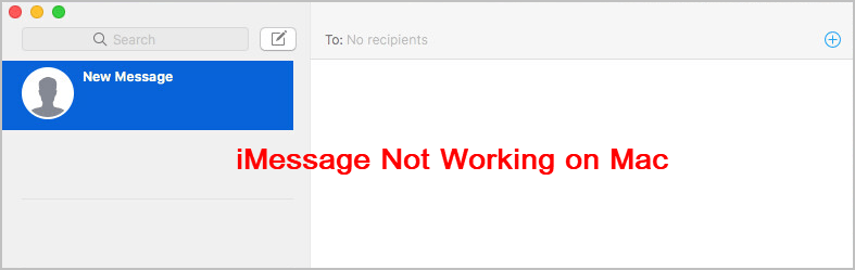 iMessage Not Working on Mac [Solved]