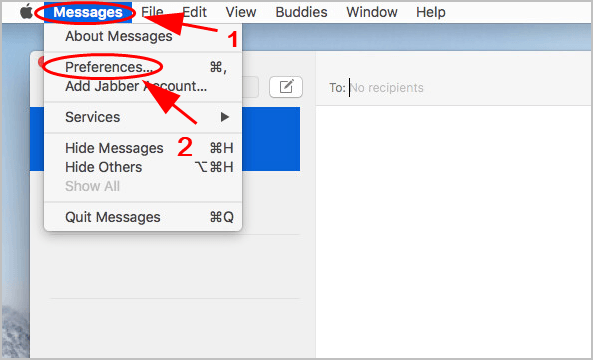 messages on mac not working is not registered with imessage
