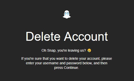 How to Delete a Snapchat Account [2019]