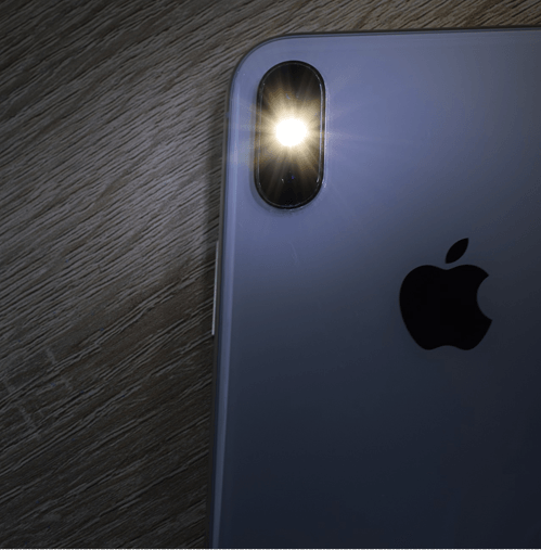 How to Turn on Flashlight on Your iPhone X - Just Tap the Flashlight Icon