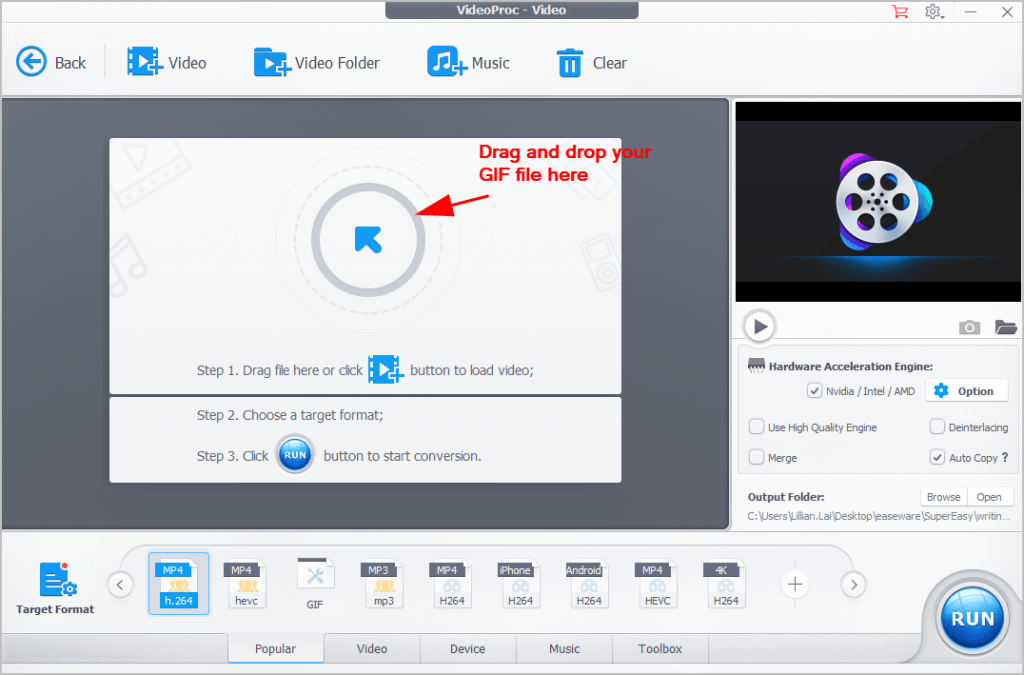 Featured image of post Gif To Mp4 Converter Software : Choose framerate, video width and height easily when converting gif to video.