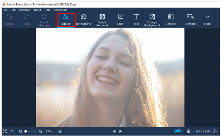 movavi photo editor unblur movavi photo editor unblur