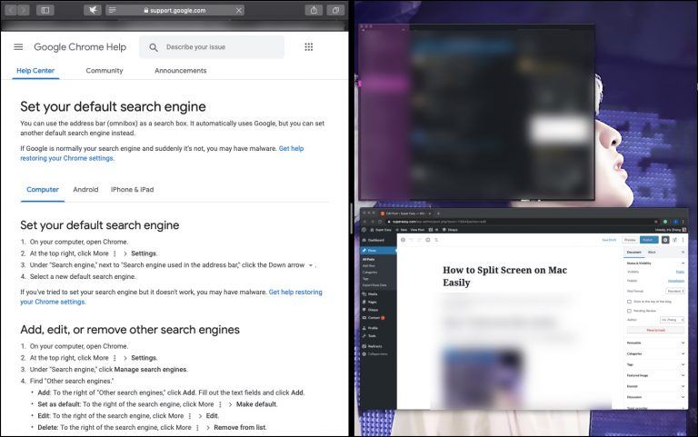 How to Split Screen on Mac Easily