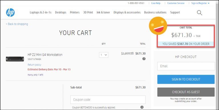 15% off HP Workstations Coupons – September 2023 15% off HP Workstations Coupons – September 2023