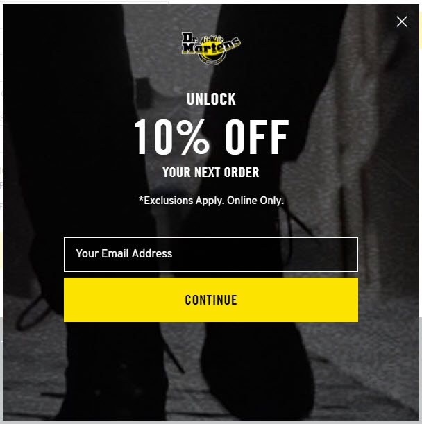 dr martens coupon