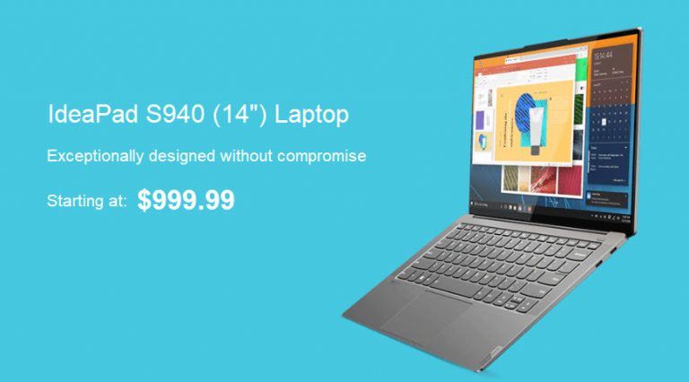 Save $850 on IdeaPad S940 14” Touch – Mica in 2023