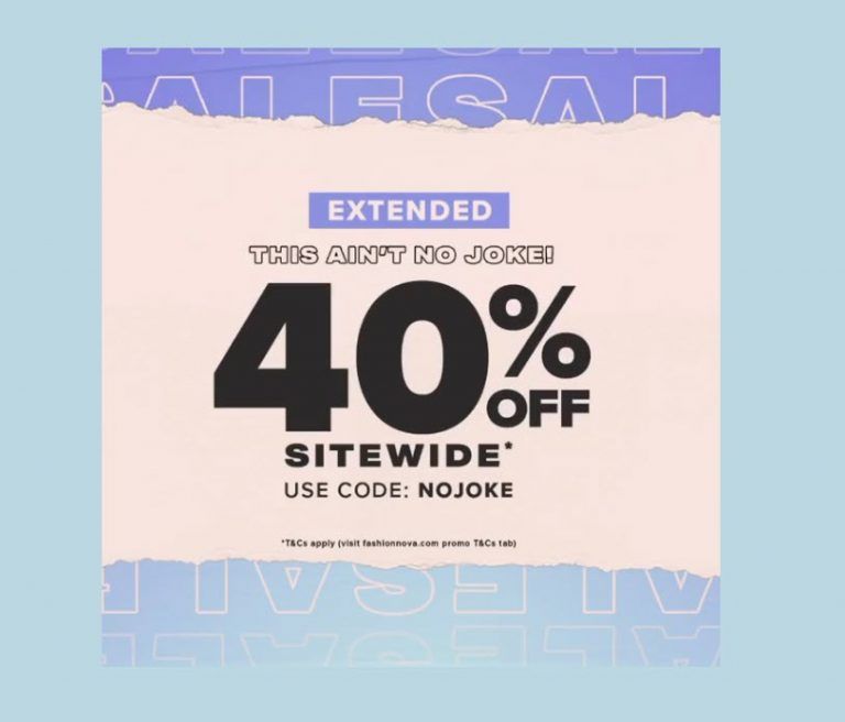 Fashion Nova 40 Off Coupons in Jan 2023 Super Easy