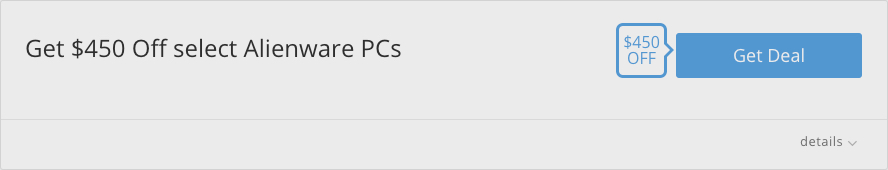 get $450 off select Alienware PCs