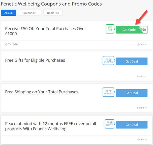 Sep 2023 £50 Off Wellbeing Coupons Super Easy