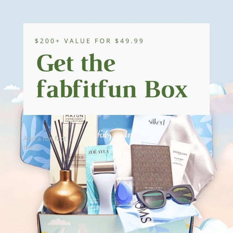 FabFitFun Coupon, Promo Codes & Sales