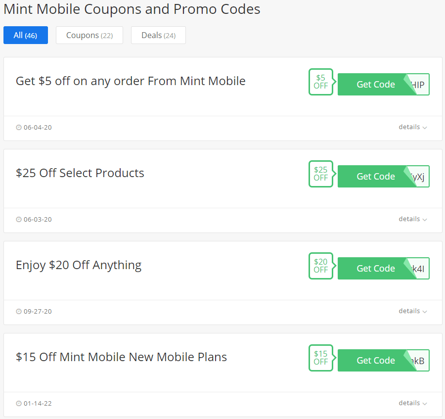 20 OFF Latest Mint Mobile coupons & deals in 2024 Super Easy