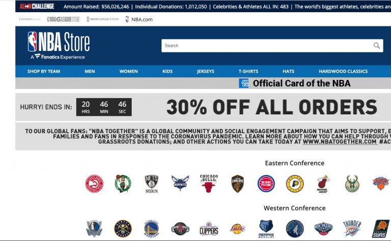 SAVE 25%: NBA Store coupons and deals in Mar 2023