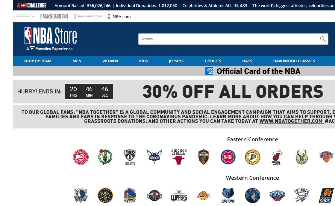 65% Off NBA Store EU COUPON CODE: (12 ACTIVE) Oct 2023