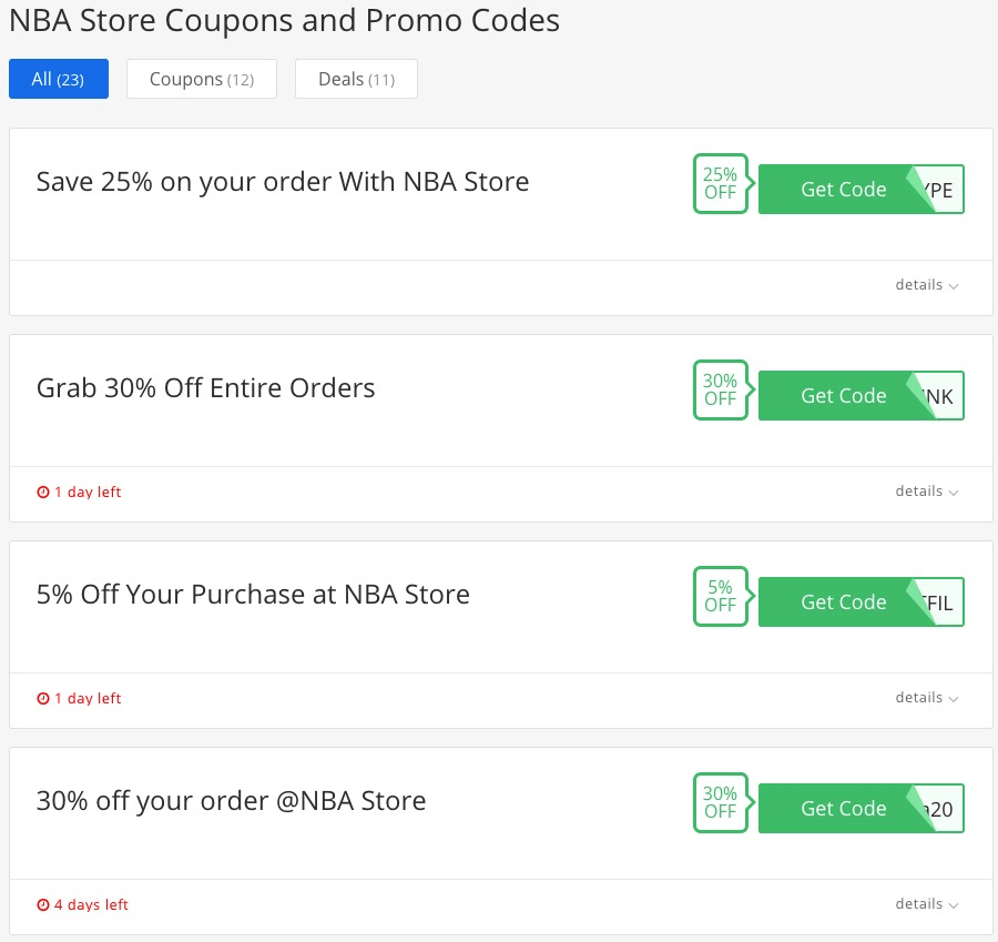 66% Off NBA Store Coupons: Oct. 2023 Promo & Coupon Codes