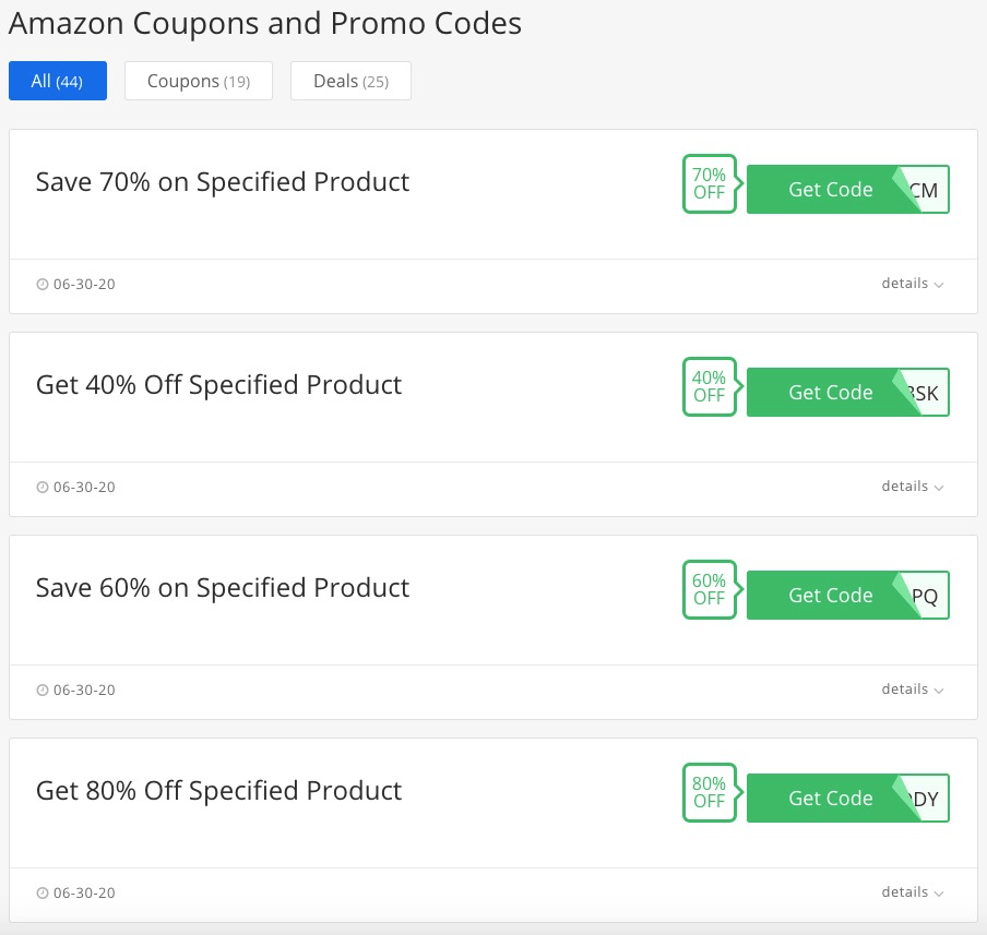 Up to 70 Off Amazon coupons and deals in 2025 Super Easy