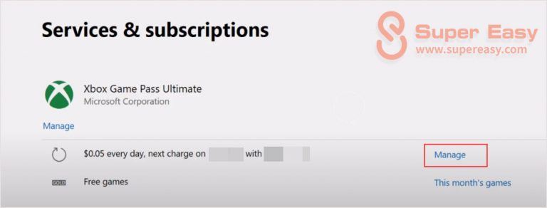 how to cancel xbox game pass on xbox