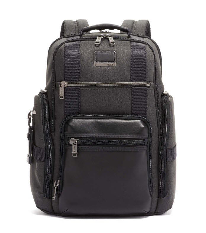 tumi backpack for business