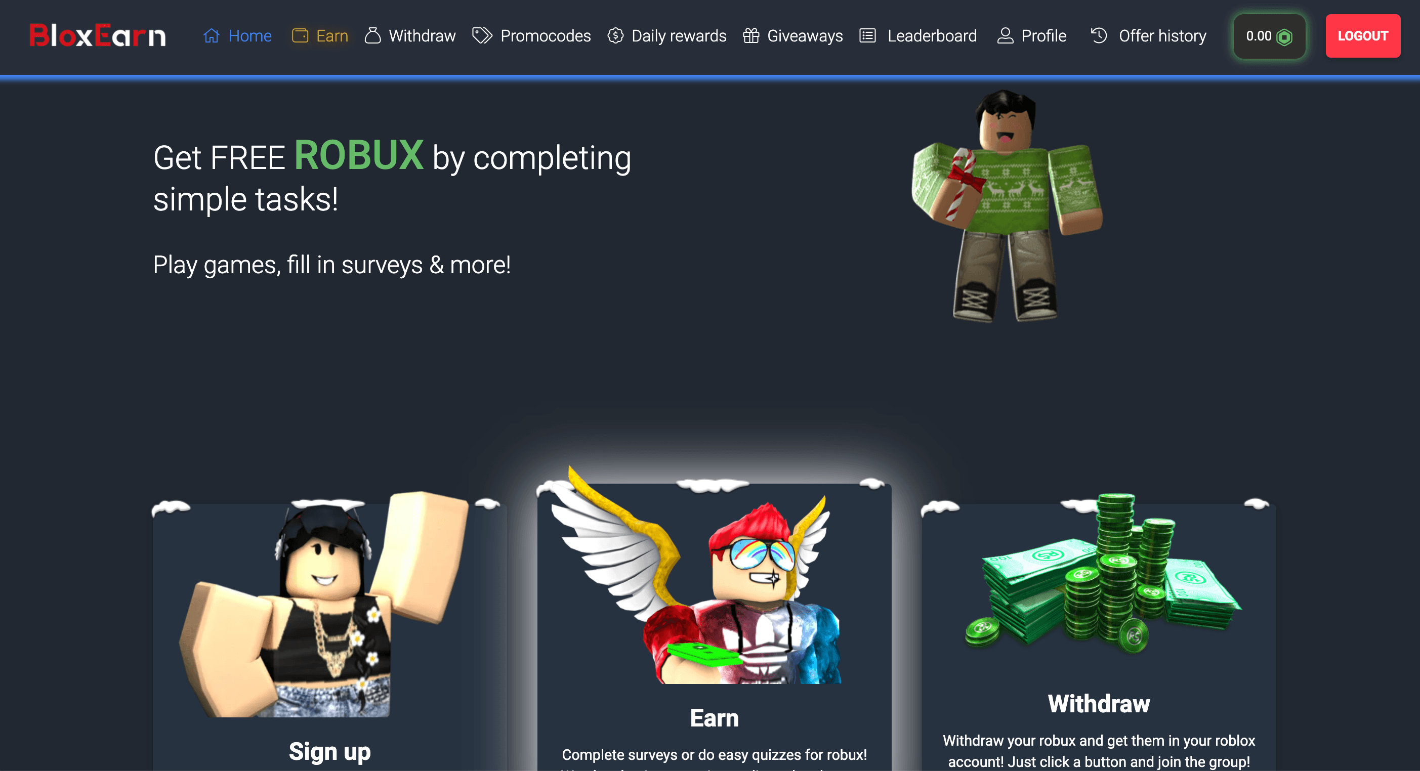 collect robux.com codes