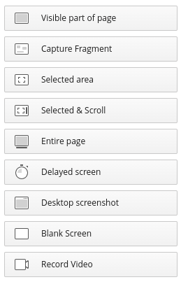 Other screenshot types you can take on a Chromebook with Nimbus