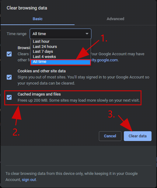 google chrome not connecting