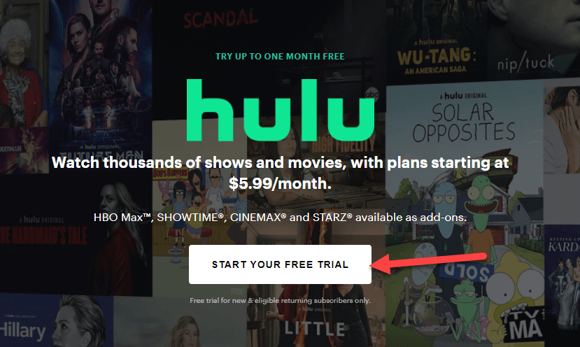 How to Get Hulu Live TV 30-Day Trial For Free (2022)