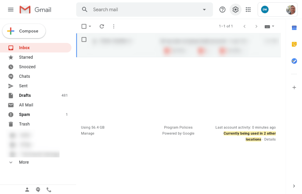 Open Gmail as Window