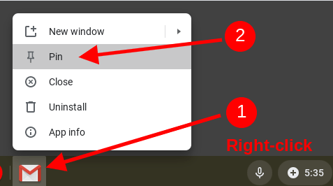 Pin-app-shortcut-to-taskbar-on-a-Chromebook
