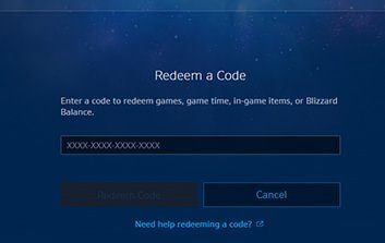 redeem your code