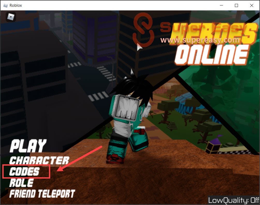 [NEW] Roblox Heroes Online Secret Codes January 2024 Super Easy