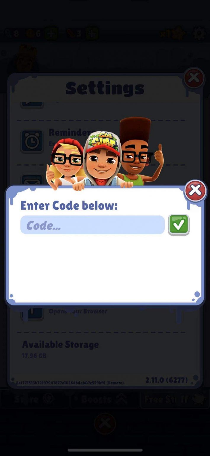 Subway Surfers Codes (Updated 2024) Super Easy