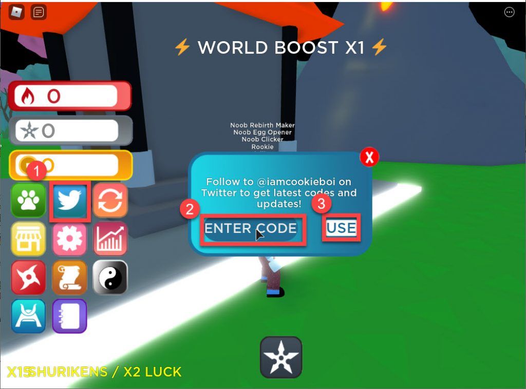 Roblox Ninja Clicker Simulator Codes 2023 Super Easy