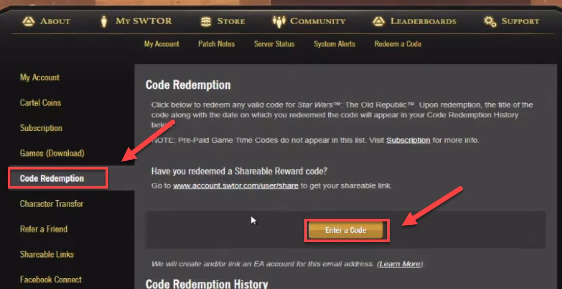 Star Wars The Old Republic Codes 2024 Super Easy