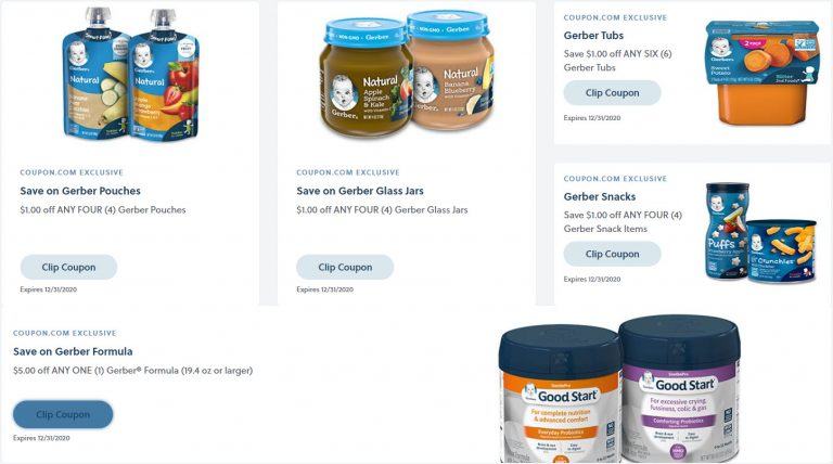 Gerber Coupon, Promo Codes & Discounts