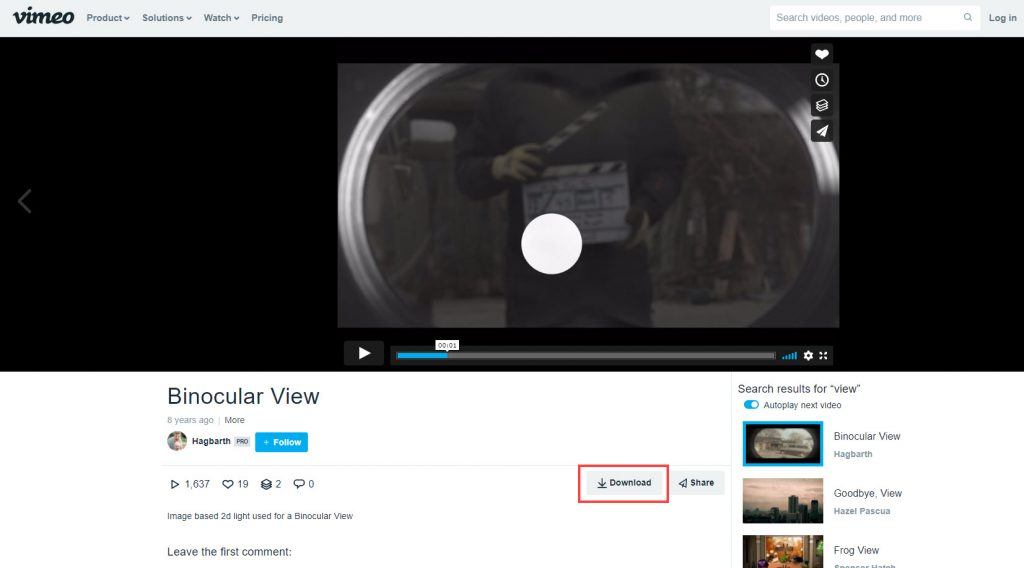 How to Download Videos from Vimeo - Super Easy