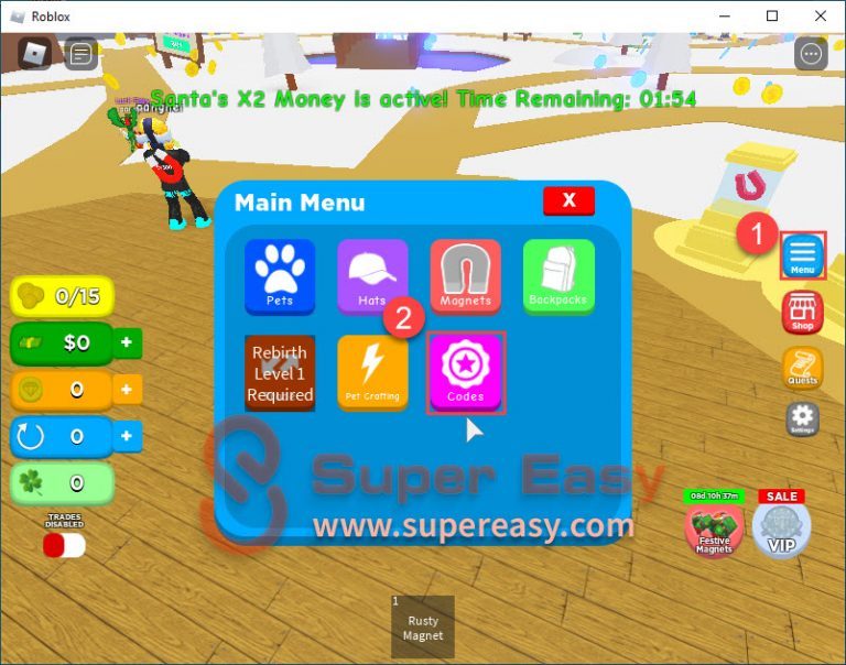 magnet roblox redeem reward