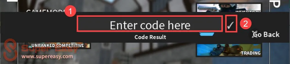 Counter Blox codes December 2023