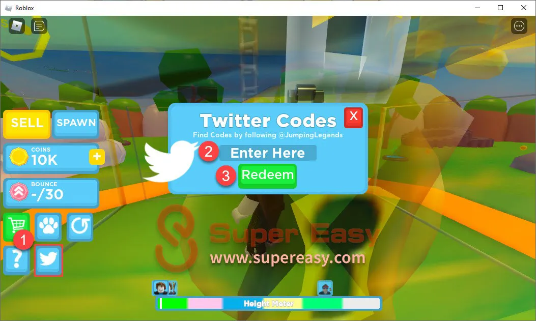 New Jumping Legends All Redeem Codes Jul 2021 Super Easy - bounce back roblox code