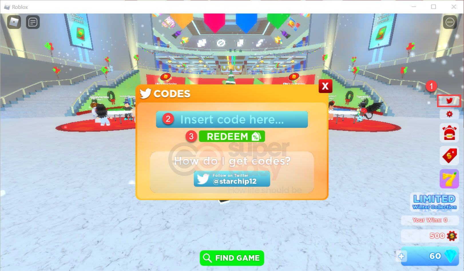 How to redeem New Roblox Uno codes