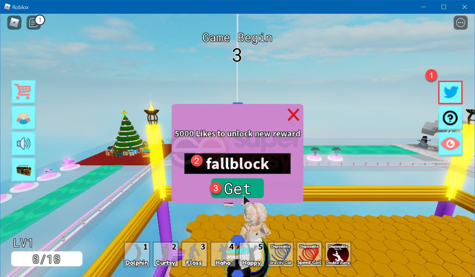 New Roblox Falling Color Block Codes Jul 2021 Super Easy - how to put text above a block in roblox