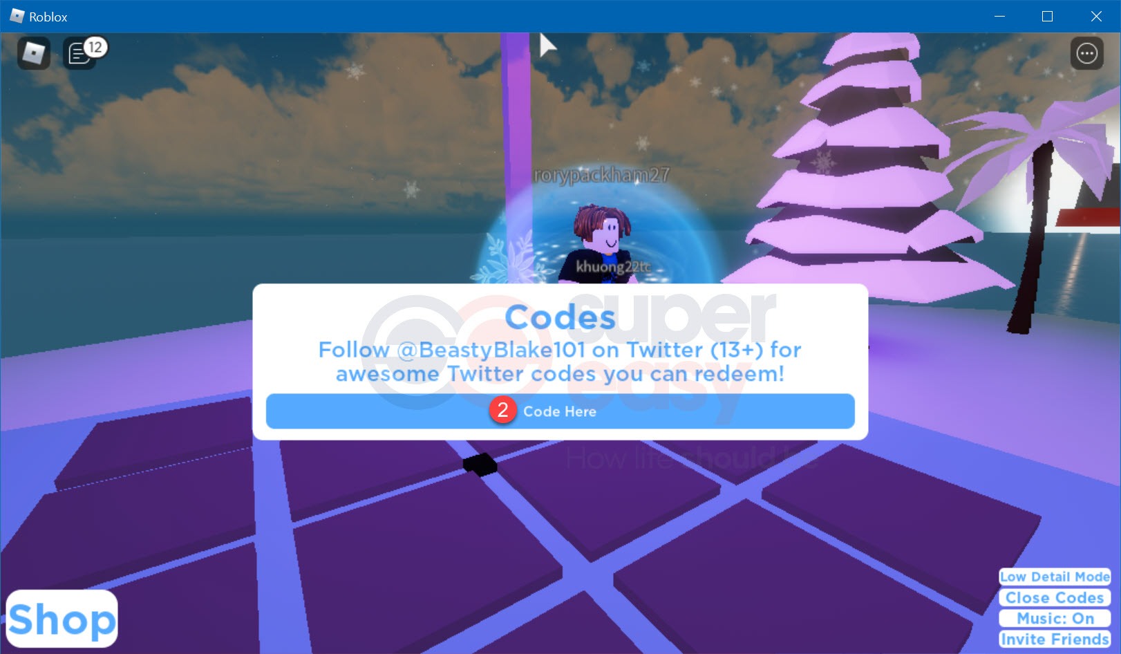 New Roblox Arcade Island 2 Codes Jul 2021 Super Easy - 2 robux items