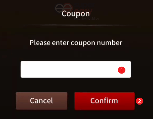 how to redeem a coupon code in Sword Master Story