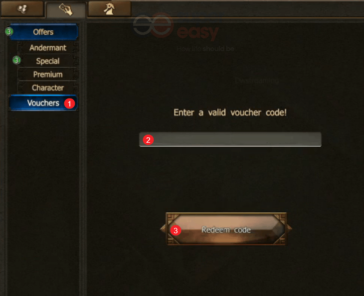 how to redeem a bonus code in Drakensang Online