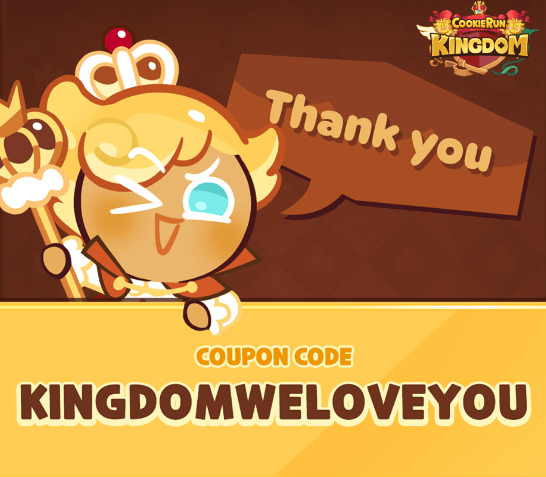 Cookie run kingdom codes