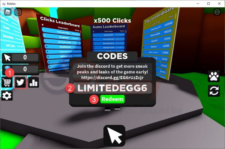 Codes For Pet Clicks Simulator Roblox
