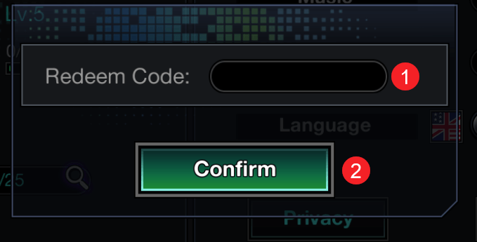 how to redeem a code in Battle Night