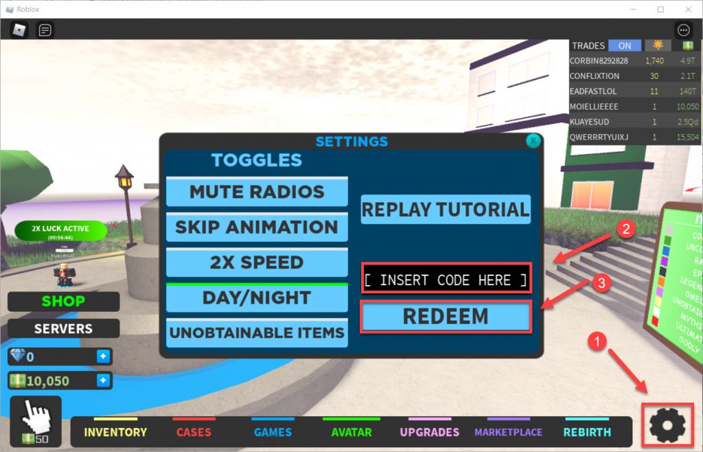 Roblox case clicker 2 codes dasegt
